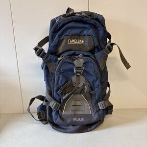 CAMELBAK M.U.L.E MULE Hydration Blue Back Pack No Bladder 70oz/2L Hiking Running